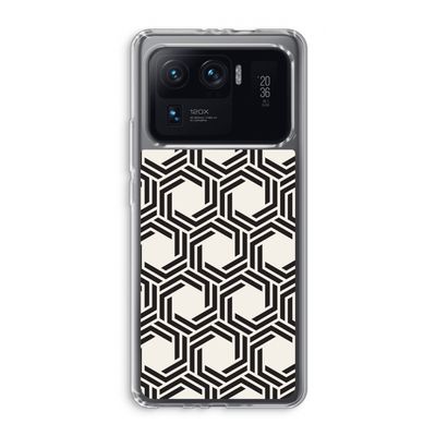 Geometrisch patroon: Xiaomi Mi 11 Ultra Transparant Hoesje