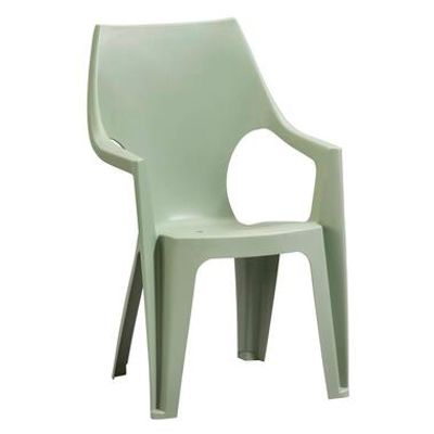 Keter - Stapelstoel Dante hoge rug - lichtgroen - 89x57x57 cm