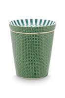 Pip Studio Royal Stripes Mok Tegels & Theetip Groen