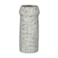 PTMD bloempot nimma hoog l cement grijs 50 cm | 2 stuks