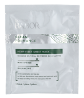 Babor Clean Formance Hemp Fiber Sheet Mask 1 stuk 1 pc