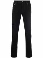 Dolce & Gabbana jean slim à taille mi-haute - Noir