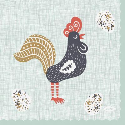 Duni servetten easter morning 24x24cm