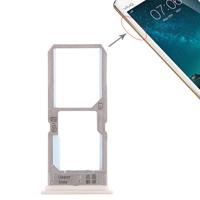 SIM-kaart lade + SIM-kaart lade/micro SD-kaart lade voor vivo Y67 (goud)