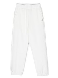 Monnalisa pantalon à taille élastiquée - Blanc