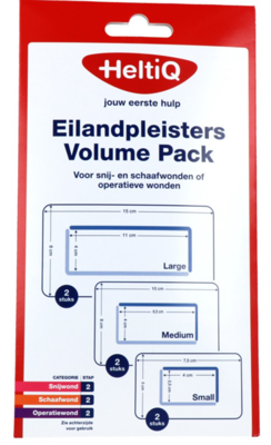 HeltiQ Eilandpleisters Volume Pack