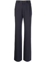 Vivienne Westwood pantalon de tailleur à coupe droite - Bleu