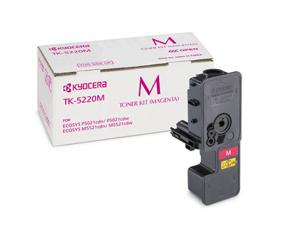 Kyocera Toner TK-5220M Origineel Magenta 1200 bladzijden 1T02R9BNL1