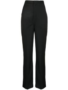 ANOUKI pantalon de tailleur à taille haute - Noir
