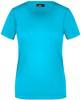 James & Nicholson JN901 Ladies´ Basic-T - Turquoise - 3XL