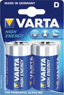 Batterij alkaline d 2x varta