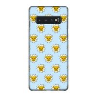 Leeuwenkoppen: Samsung Galaxy S10 4G Volledig Geprint Hoesje