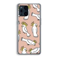 Papegaai: Oppo Find X3 Pro Transparant Hoesje