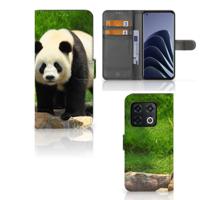 OnePlus 10 Pro | Telefoonhoesje | Met pasjeshouder | Panda