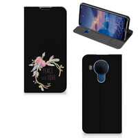 Nokia 5.4 Magnet Case Boho Text - thumbnail