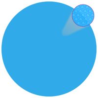 Zwembadzeil rond 549 cm PE blauw - thumbnail