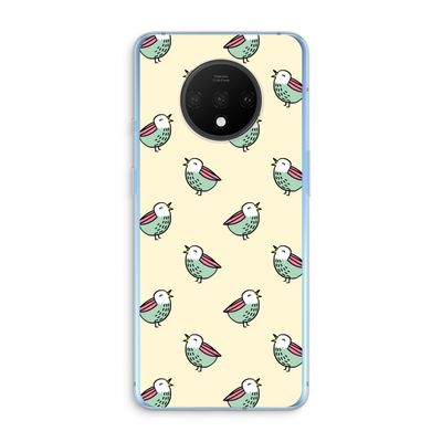 Vogeltjes: OnePlus 7T Transparant Hoesje