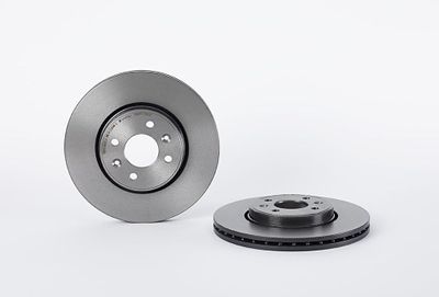 Remschijf COATED DISC LINE BREMBO, Remschijftype: Binnen geventileerd, u.a. fÃ¼r Renault
