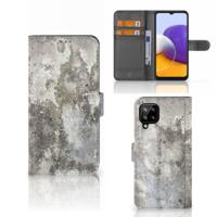 Samsung Galaxy A22 4G | M22 | Bookcase | Beton Print