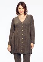 Yoek Vest wide bottom LUREX | Goud | Maat 46/48 Yoek Vest wide bottom LUREX | Goud | Maat 46/48