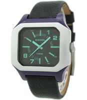 Horlogeband Diesel DZ5202 Leder Zwart 20mm - thumbnail