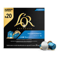 L&apos;OR Espresso Decaffeinato - 20 koffiecups