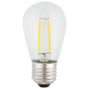 Enzo LED filament kogellamp E27 warm wit 3W dimbaar LED0172