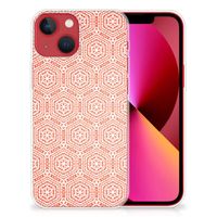 Apple iPhone 13 TPU bumper Pattern Orange - thumbnail