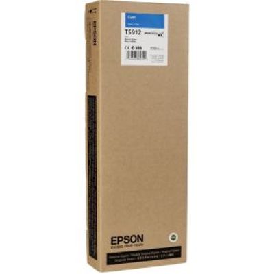 Epson inktpatroon cyaan T 591 700 ml T 5912