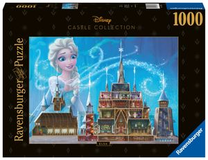Ravensburger puzzel 1000 stukjes Disney castles Elsa
