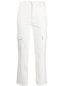 7 For All Mankind pantalon droit à poches cargo - Blanc