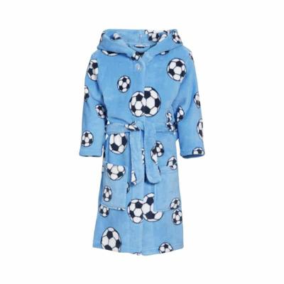 Playshoes badjas Voetbal Blauw-146-152