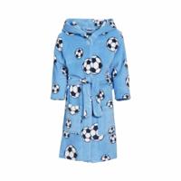 Playshoes badjas Voetbal Blauw-146-152