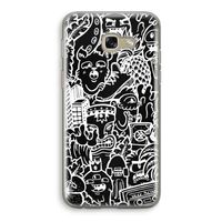 Vexx Black Mixtape: Samsung Galaxy A5 (2017) Transparant Hoesje
