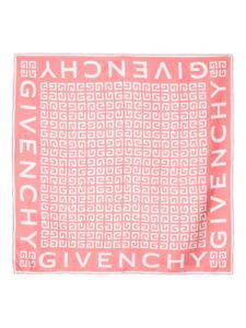 Givenchy foulard en soie à motif 4G - Rose