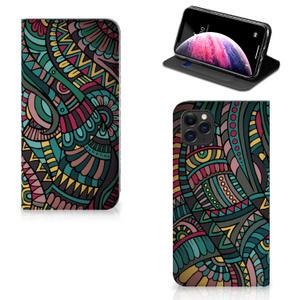 Apple iPhone 11 Pro Max Hoesje met Magneet Aztec