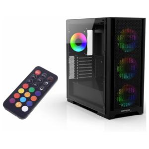 INCA INCA Geh EMG-15XB Midi-tower PC-behuizing Zwart