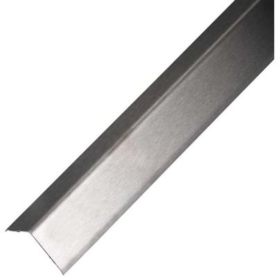 Roval zelfklevende hoekbeschermer - 25x25x1 mm - 3000 mm - RVS
