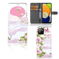 Samsung Galaxy A03 | Telefoonhoesje | Met pasjeshouder | Bird Standing