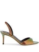 Giuseppe Zanotti sandales Lilibeth 70 mm à bride arrière - Vert Giuseppe Zanotti sandales Lilibeth 70 mm à bride arrière - Vert
