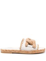 Tod's sandales Kate en crochet - Blanc