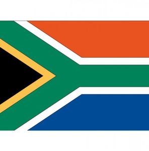 Kleine Zuid Afrika vlaggen stickers