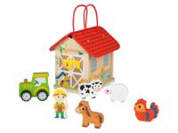 Playtive Draagbaar poppenhuis (Boerderij)