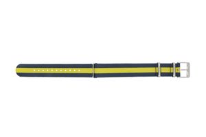 Horlogeband Timex 2P90900 Nylon/perlon Blauw 20mm