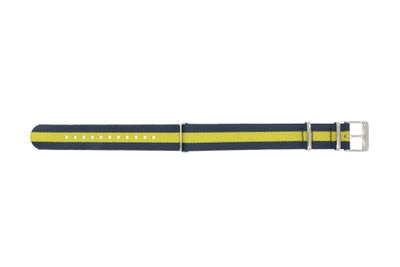 Horlogeband Timex 2P90900 Nylon/perlon Blauw 20mm