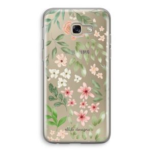 Botanical sweet flower heaven: Samsung Galaxy A5 (2017) Transparant Hoesje