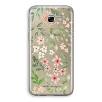 Botanical sweet flower heaven: Samsung Galaxy A5 (2017) Transparant Hoesje