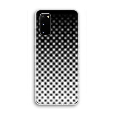 Musketon Halftone: Samsung Galaxy S20 Transparant Hoesje