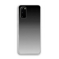 Musketon Halftone: Samsung Galaxy S20 Transparant Hoesje