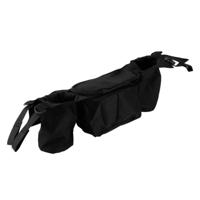 Baby wandelwagen organisator baby Prams vervoer fles bekerhouder tas voor Pram buggy baby wandelwagen accessoires (zwart)
